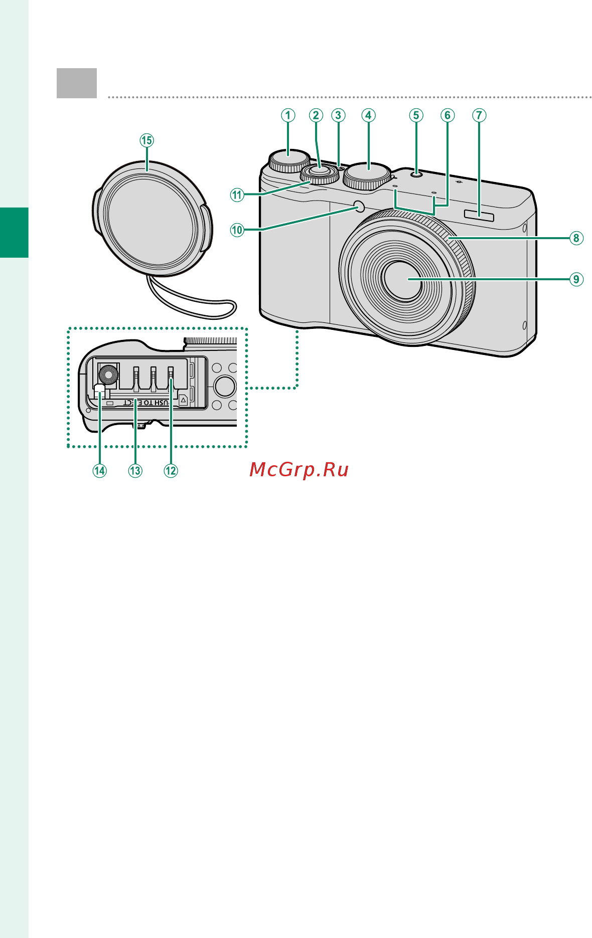 Fujifilm XF10 Gold [18/232] Компоненты фотокамеры