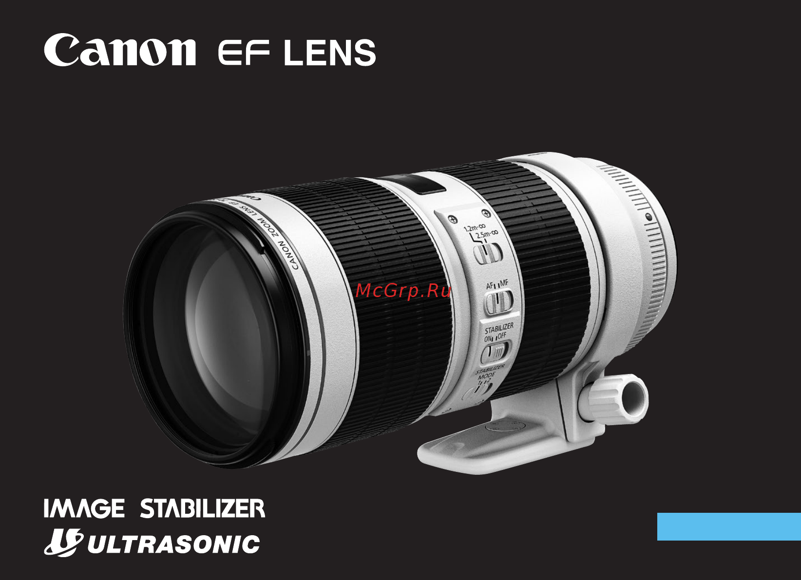 Canon EF 70-200mm f/2.8L IS III USM Инструкция по эксплуатации онлайн
