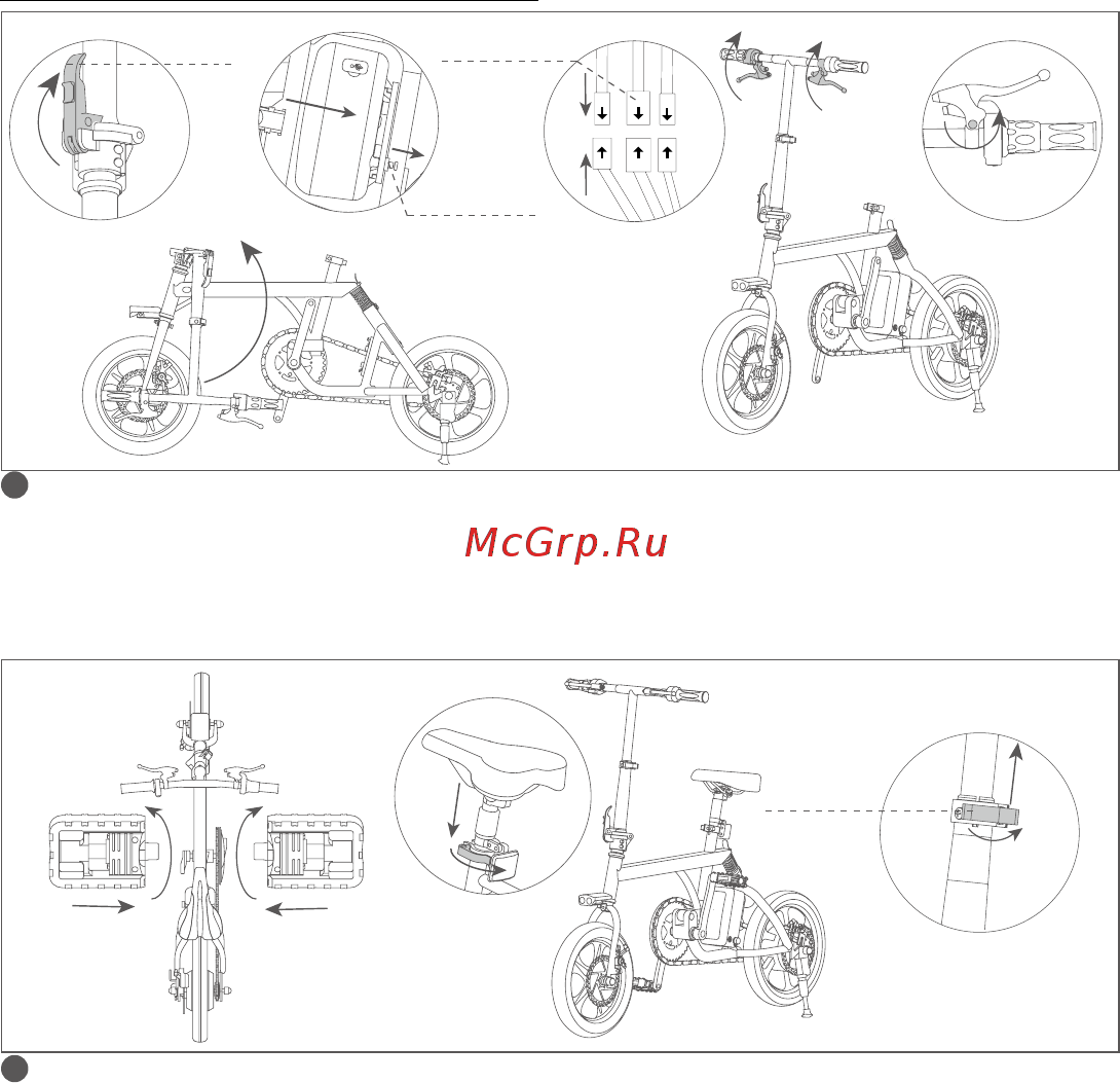 Airwheel R3+ 214.6WH Black [5/16] Эксплуатация велосипеда
