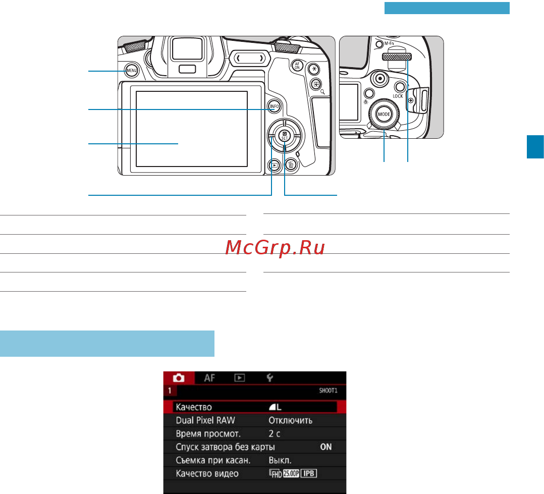 Canon EOS R 24-105 Black [63/644] Экран меню режима a