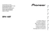 Pioneer SPH-10BT Инструкция по эксплуатации