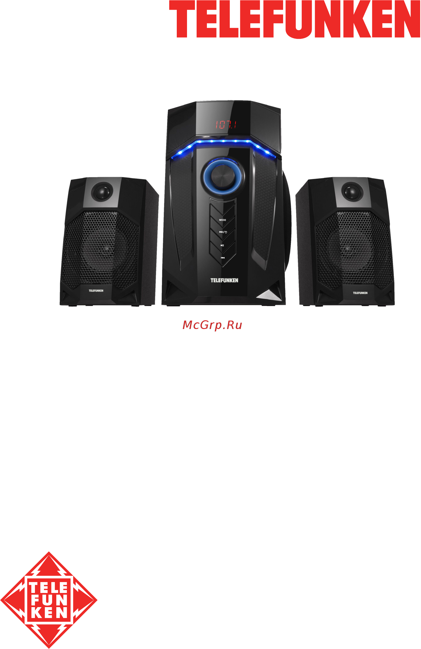 Telefunken TF-MSM2.103 Инструкция по эксплуатации онлайн