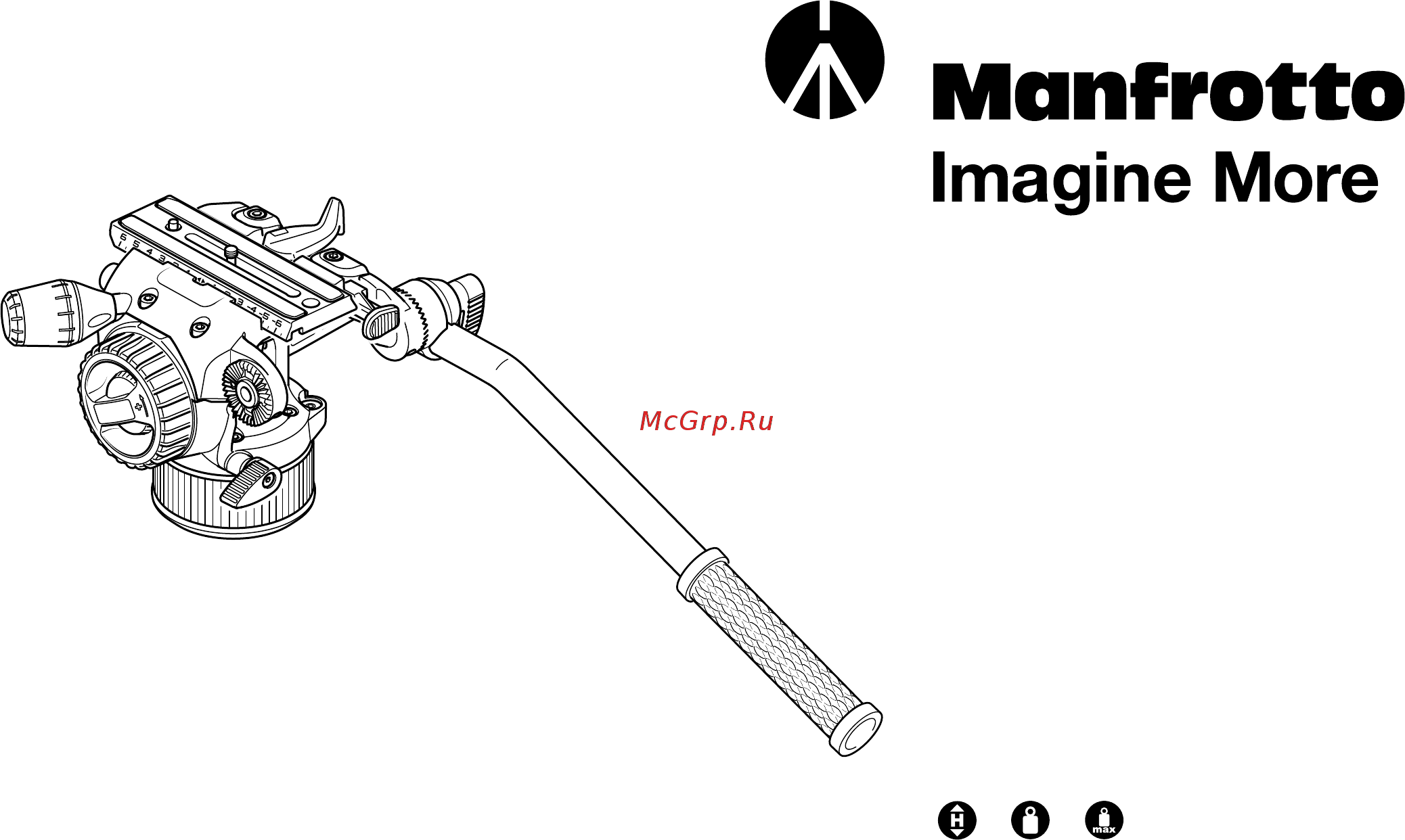 Manfrotto MVKN8CTALL (536 с видеоголовой MVHN8AH) [3/50] Mvhn8ah instructions