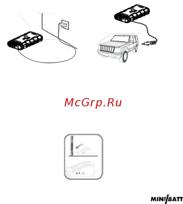 MiniBatt STR-12 (MB-STR12) [3/12] Инструкция по запуску транспортного средства с