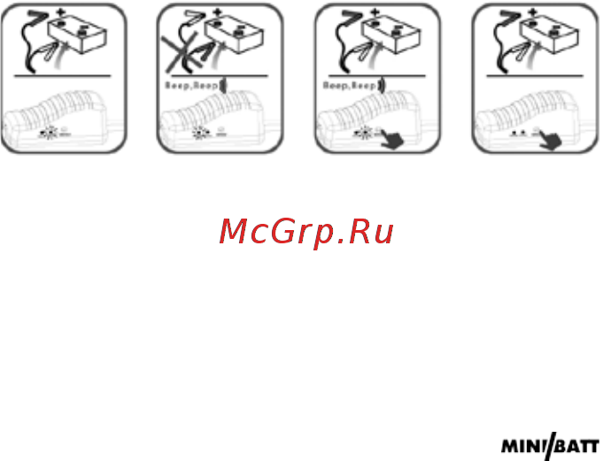 MiniBatt STR-12 (MB-STR12) [4/12] Действуйте в соответствии с инструкцией по значениям индикаторов кабеля