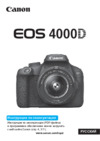 Canon EOS 4000D 18-55 III+сумка+SD16GB Инструкция по эксплуатации