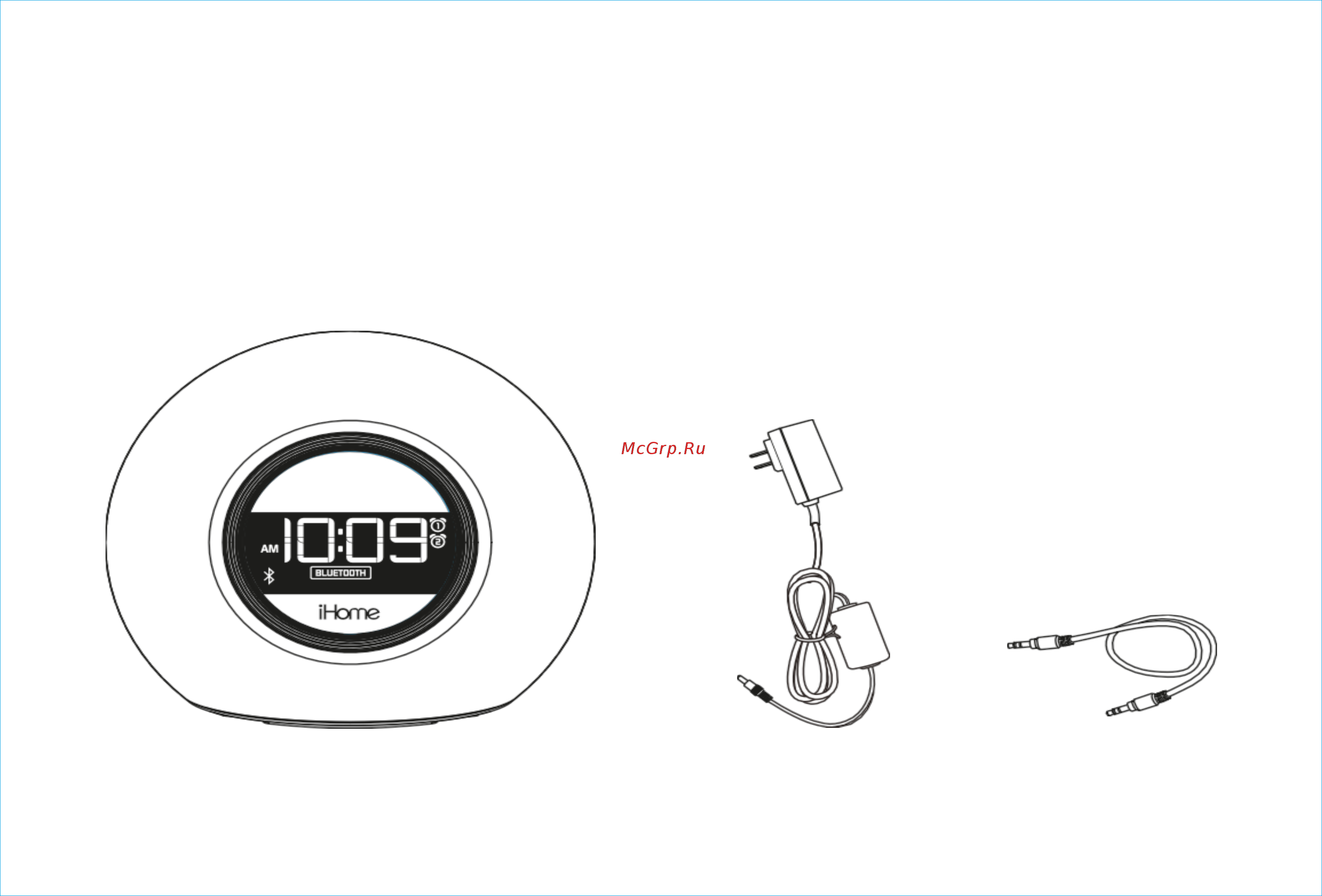 iHome iBT29 Black [3/20] Комплектация