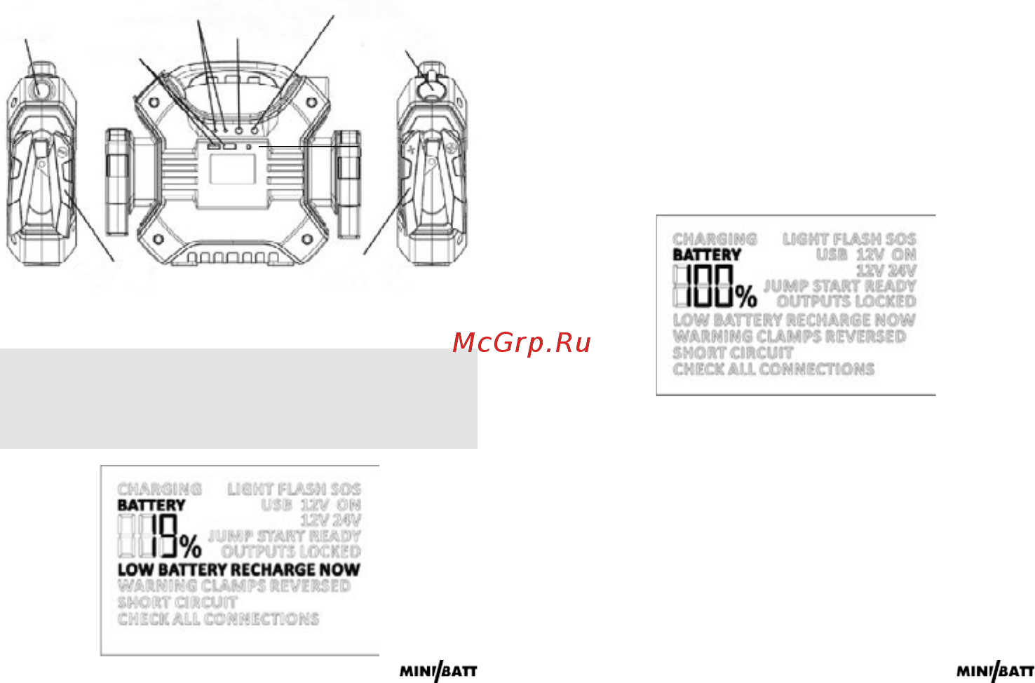MiniBatt MONSTER 24 (MB-MONS) [2/8] Зарядка устройств