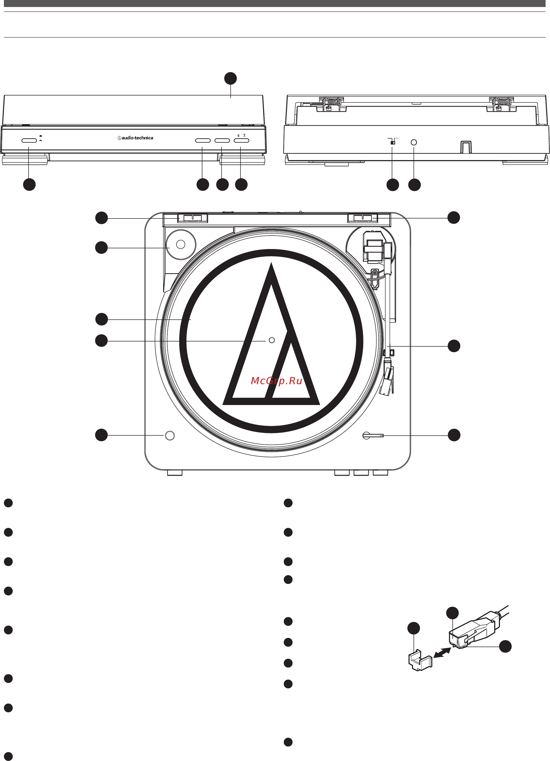 Audio-Technica AT-LP60SPBT-BK [3/56] Main features