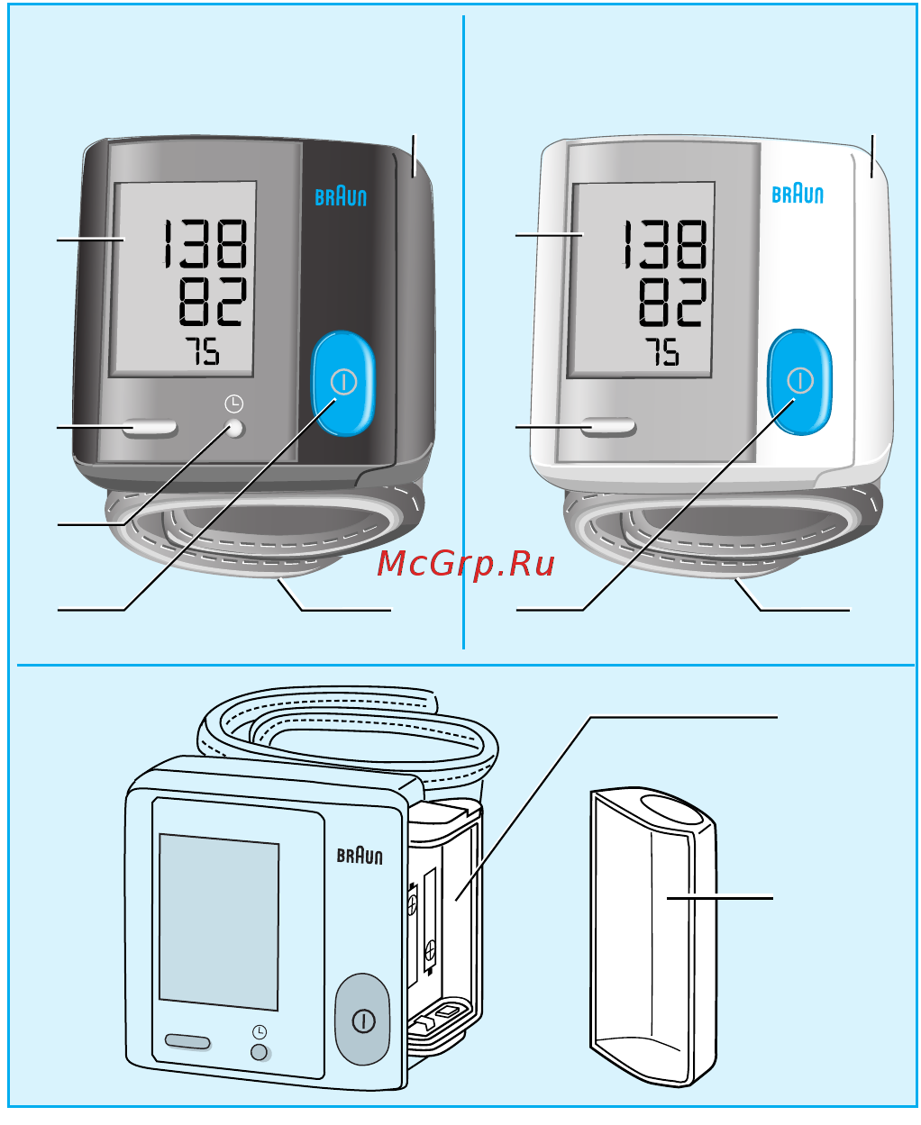 Braun BP 1600 Инструкция по эксплуатации онлайн [3/14] 345603