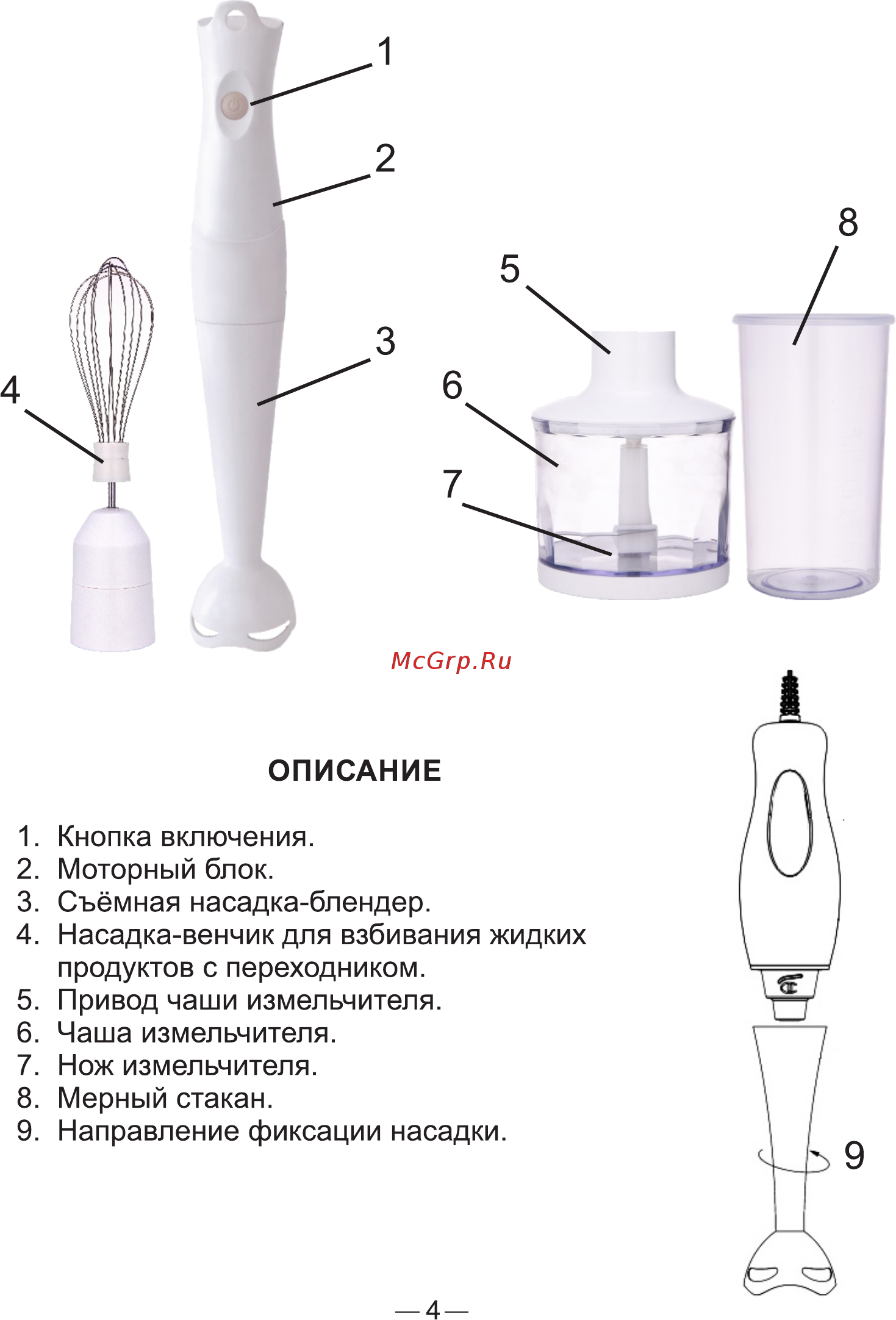 Goodhelper НВ-311SET [5/8] Страница 5