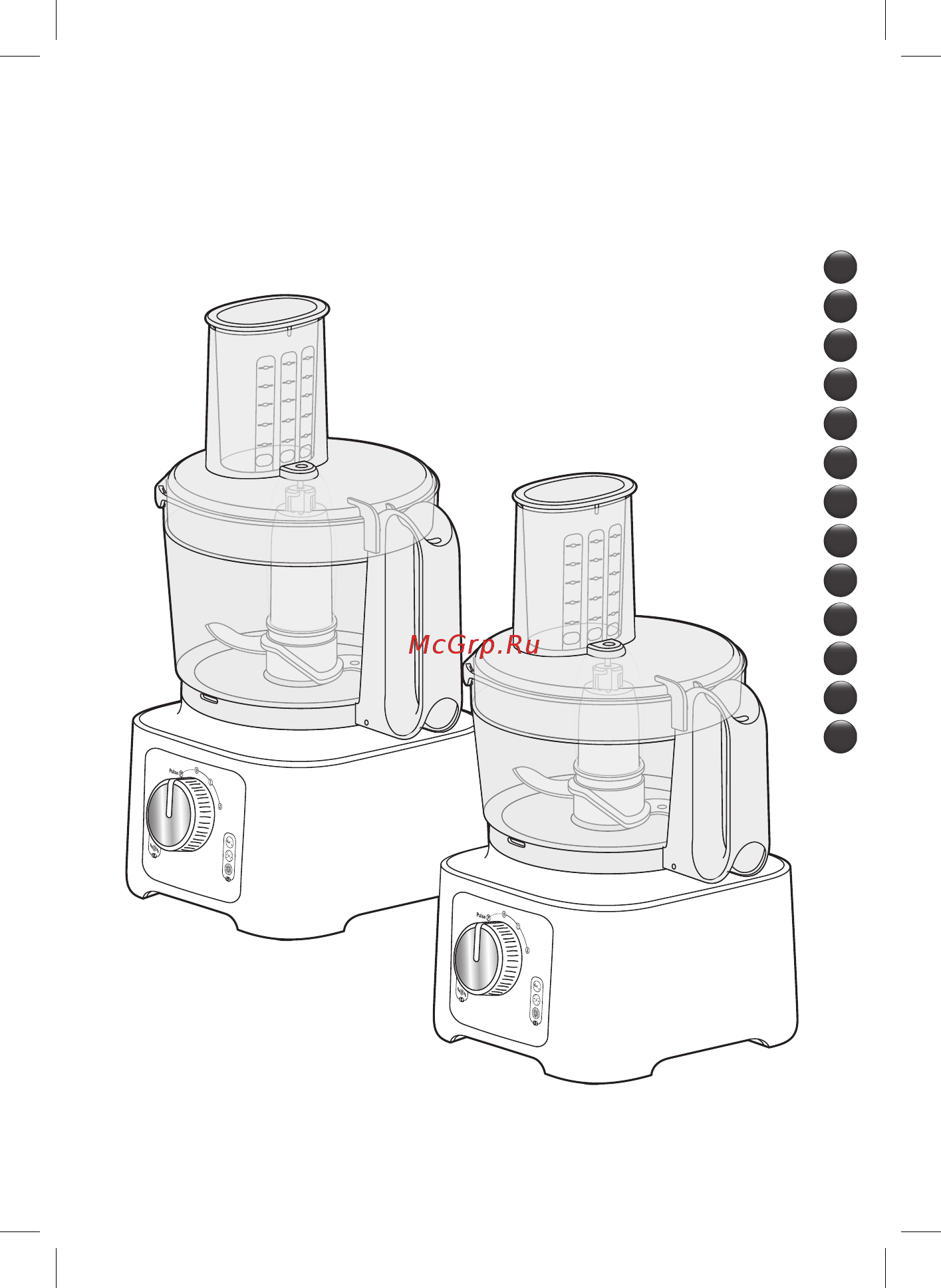 Moulinex Double Force Compact FP546832 Инструкция по эксплуатации онлайн