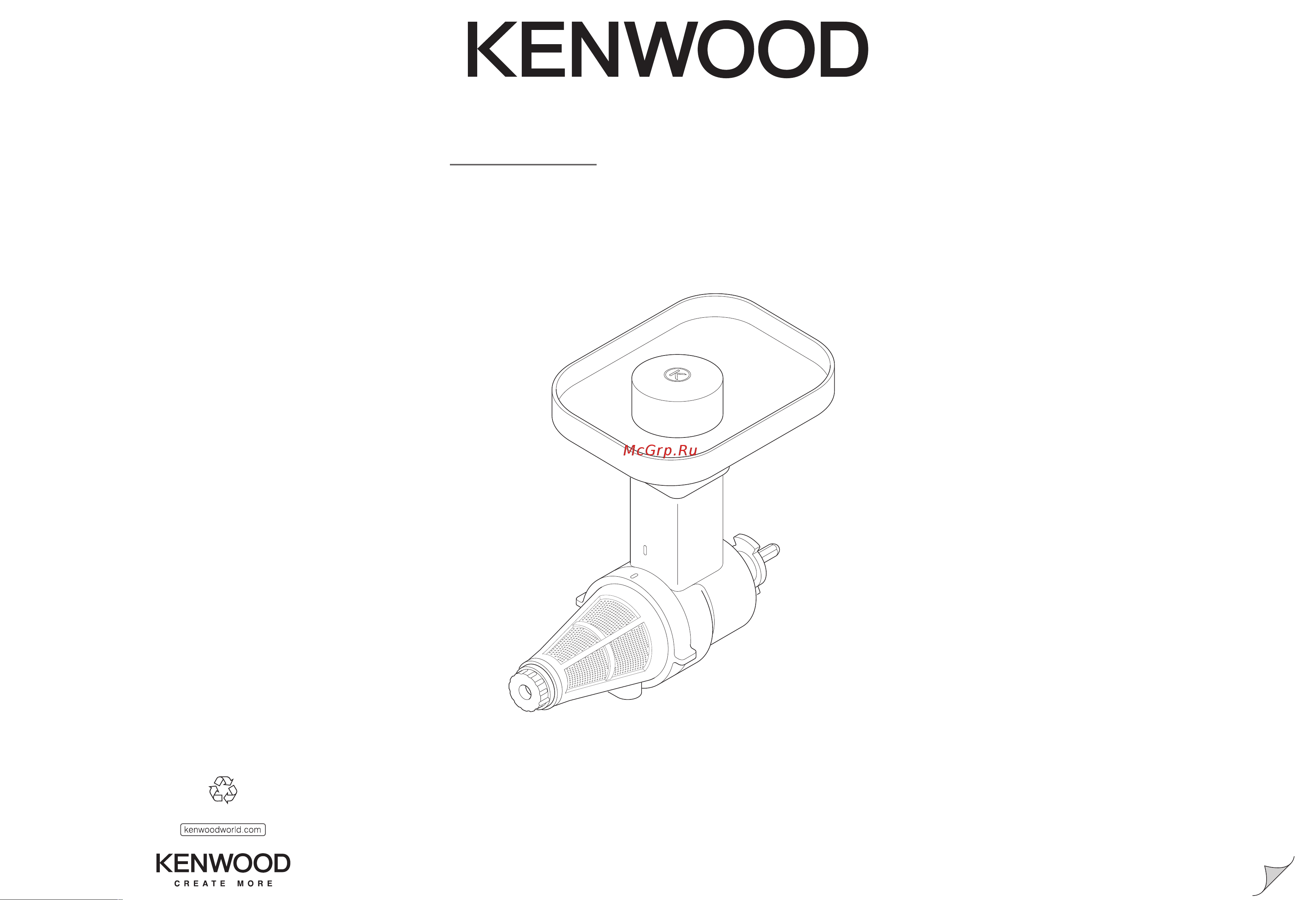 Kenwood Sense/kMix KAX644 (AW20011009) Инструкция по эксплуатации онлайн