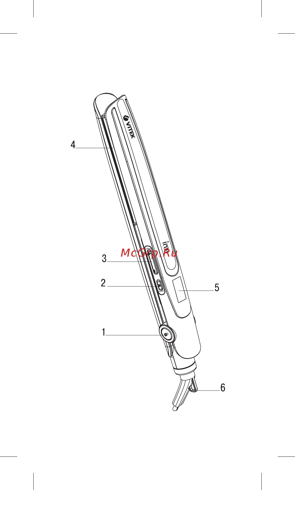 Vitek Icon VT-8400 Black Инструкция по эксплуатации онлайн [2/9] 375886