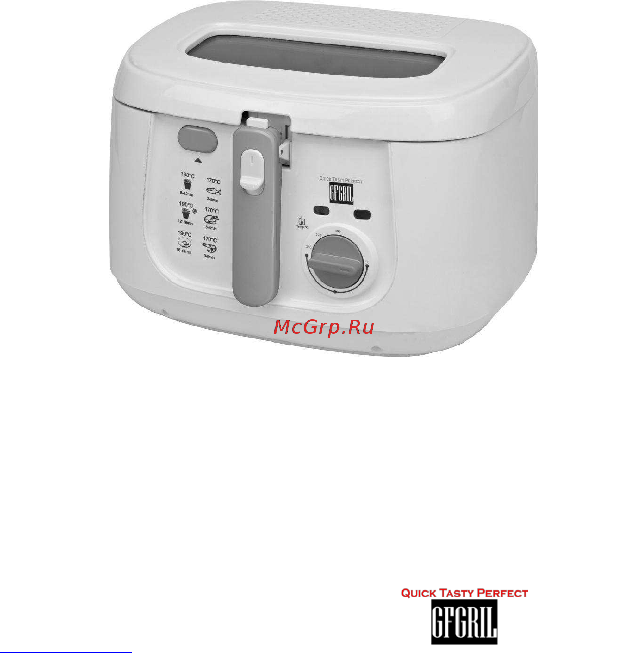 GFgril GFF-051W Compact Инструкция по эксплуатации онлайн