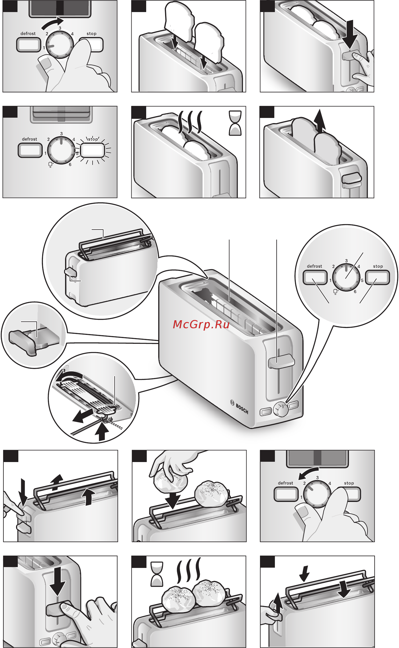 Bosch TAT6A114 ComfortLine Инструкция по эксплуатации онлайн [3/9] 583981