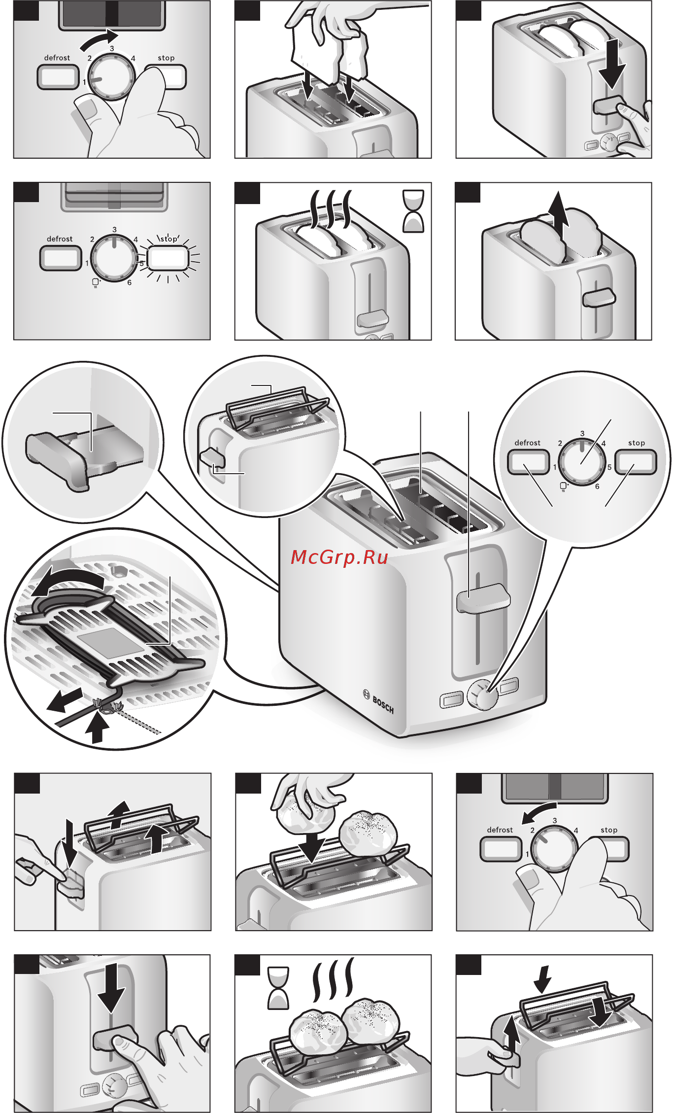 Bosch TAT6A114 ComfortLine Инструкция по эксплуатации онлайн [4/9] 583981