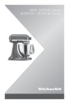 KitchenAid 5KSM175PSECZ Инструкция по эксплуатации