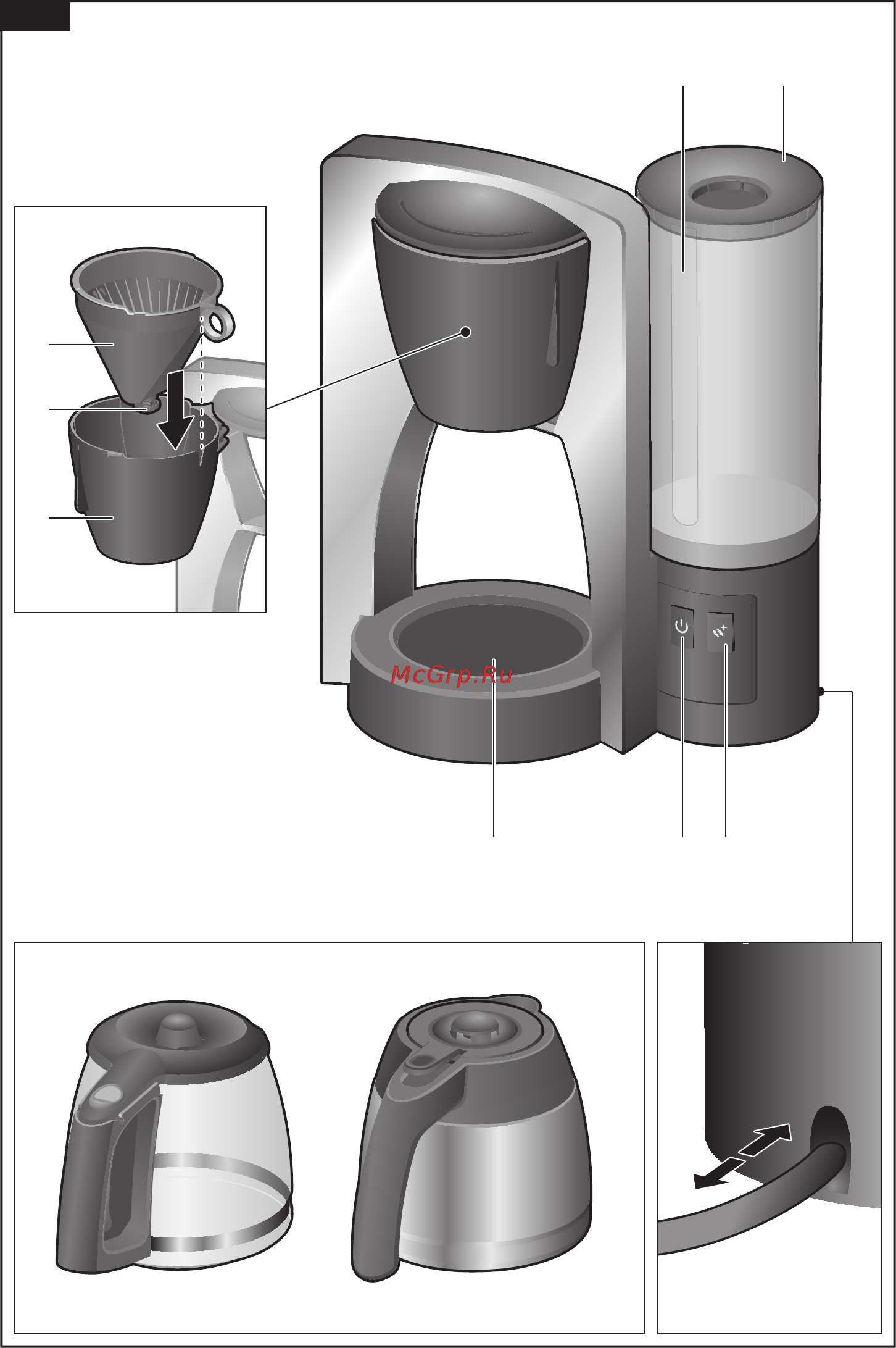Bosch TKA6A643 ComfortLine Инструкция по эксплуатации онлайн [2/16] 588739
