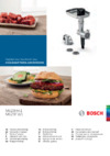 Bosch MUZ9FW1 Инструкция по эксплуатации