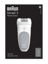 Braun 5-547 Legs & body Gifting Инструкция по эксплуатации