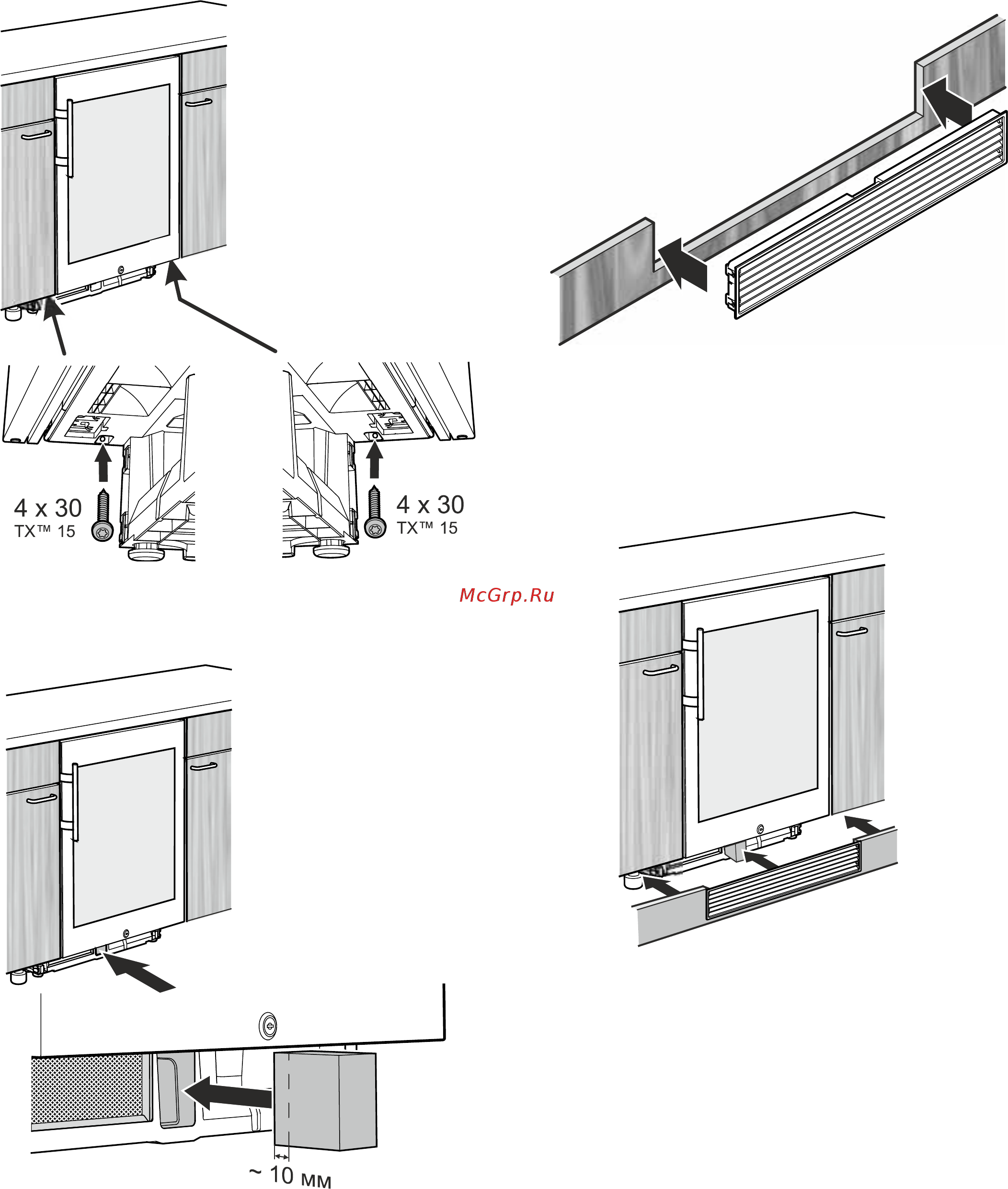 Liebherr UWKes 1752-21 [16/20] Важное указание