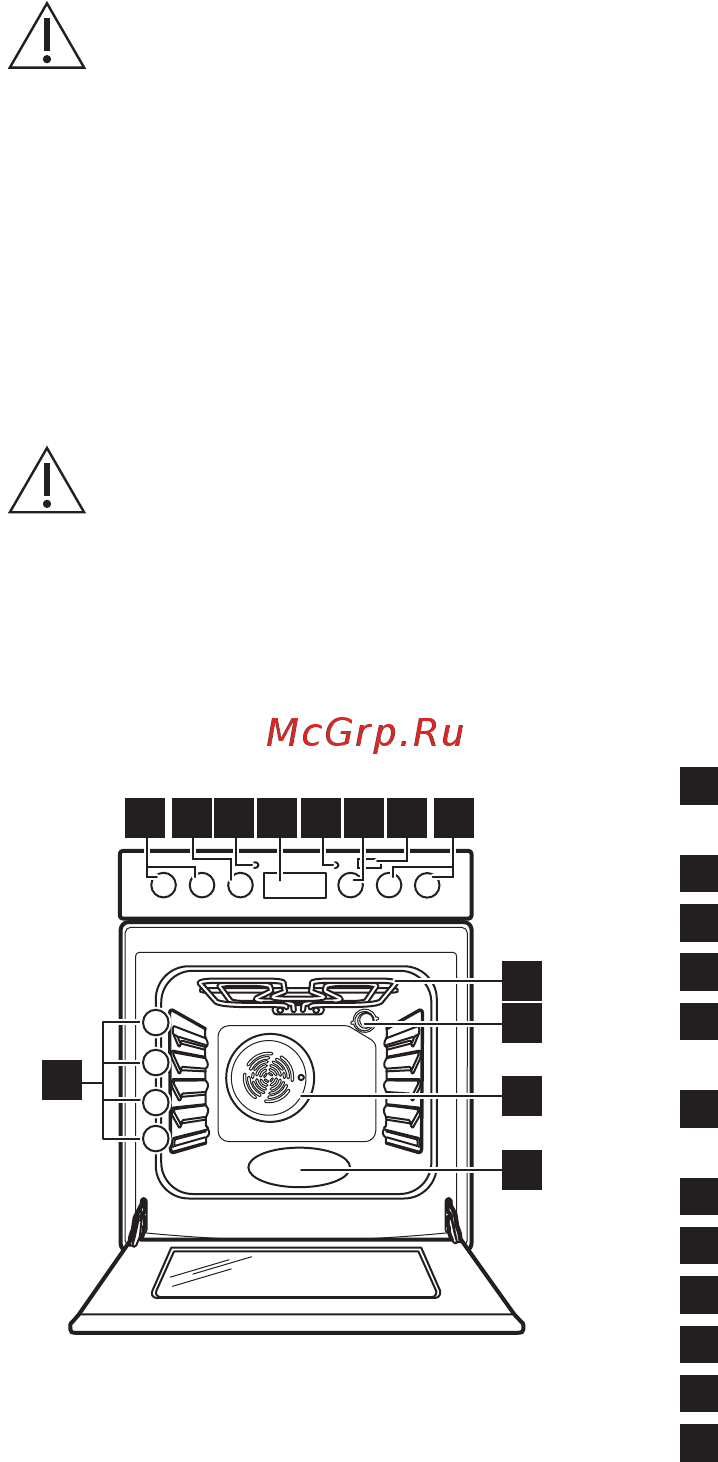 Electrolux EKC954909W [9/40] Описание изделия