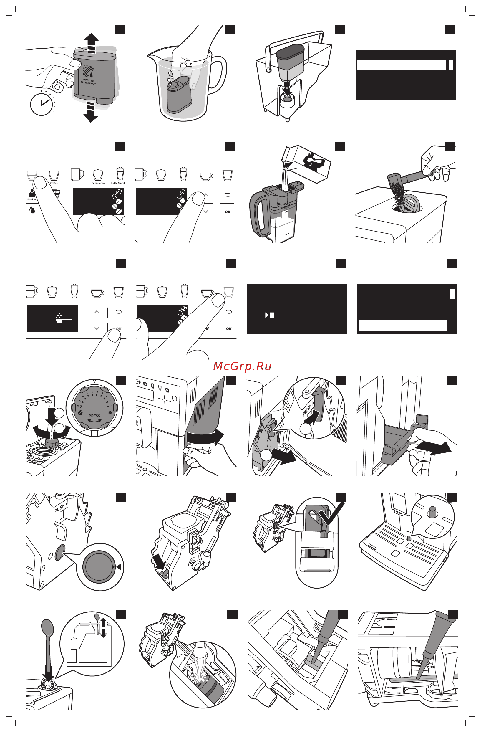 Philips SM5573 Saeco PicoBaristo Deluxe [4/28] 23 24 25