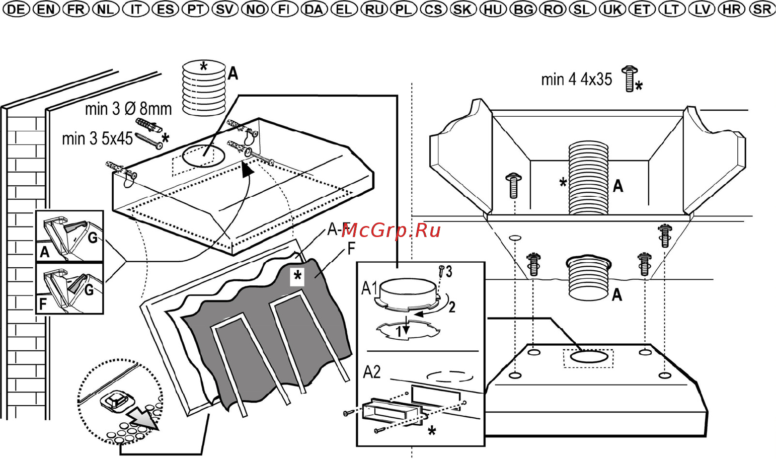 Turbo air TILLY LUX WH/F/50 Инструкция по эксплуатации онлайн [2/9] 347330