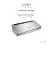 Caso GourmetVAC 280 (1385) Инструкция по эксплуатации