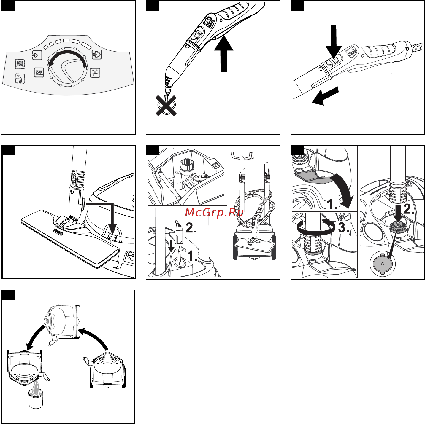 Karcher SC 5 EasyFix Premium Инструкция по эксплуатации онлайн [4/13] 347414