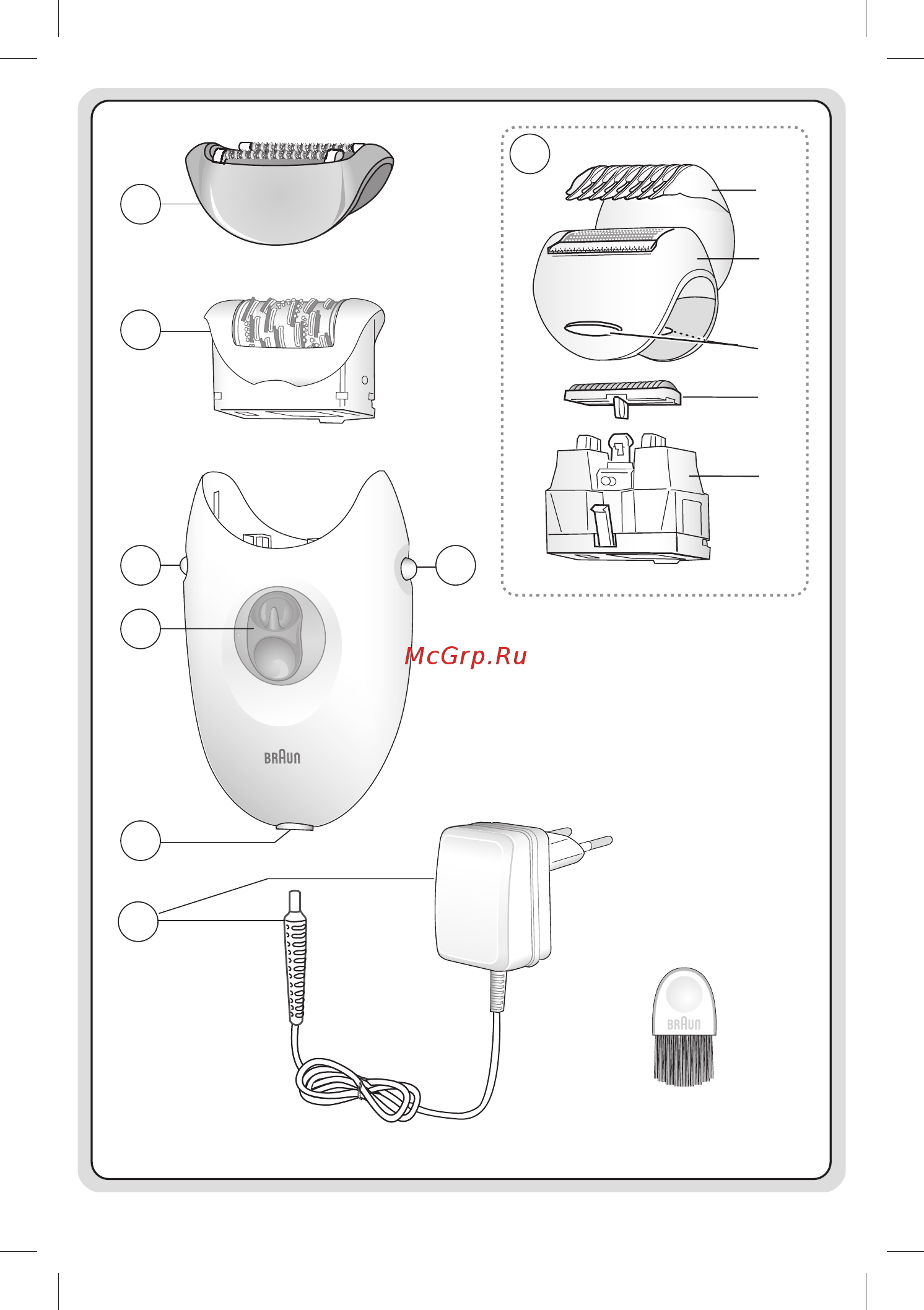 Braun SE 3-410 Legs, arms&body [3/100] _se3410_3273_3270_emea_s3