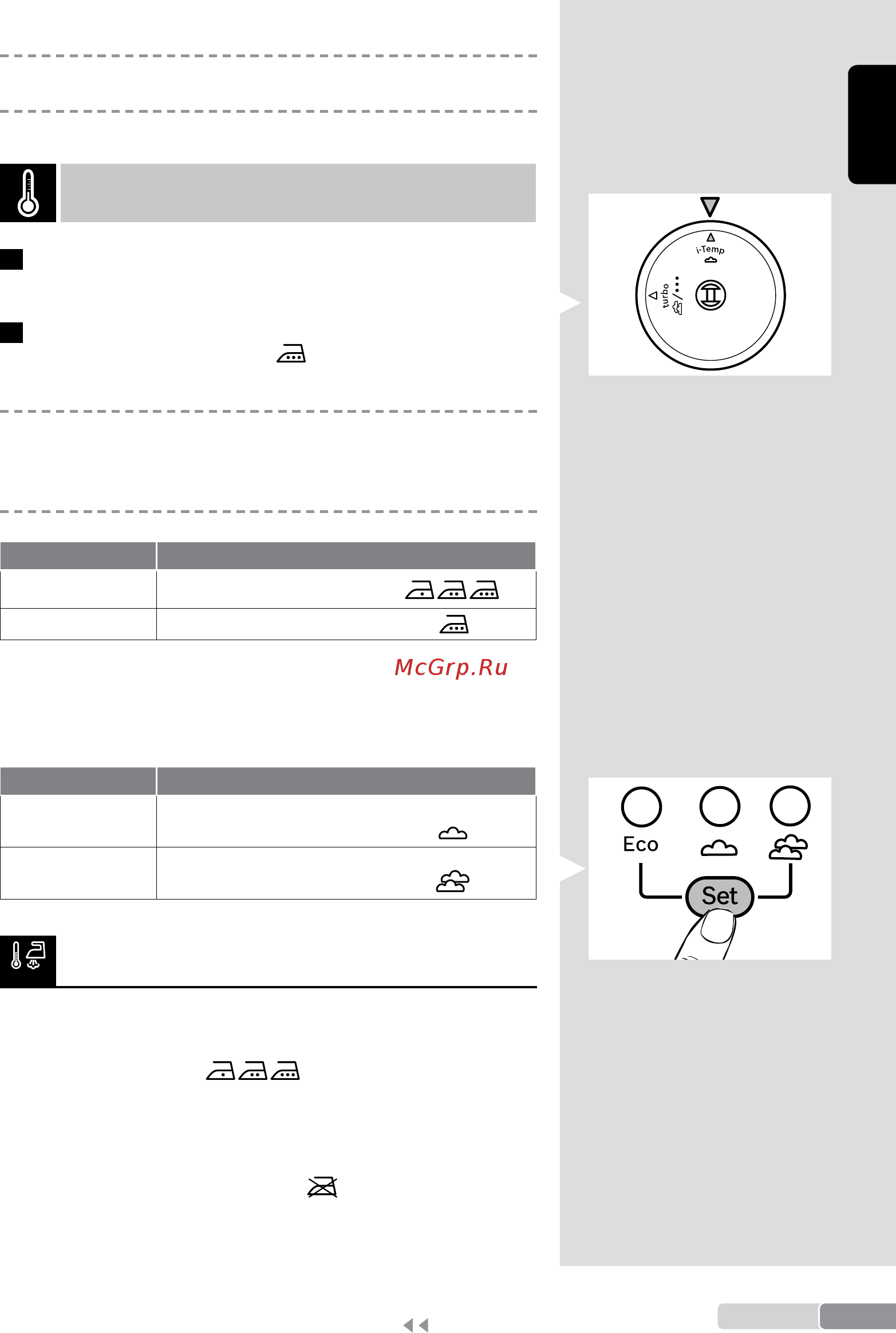 Bosch Serie|2 TDS2170 TDS2170 [9/106] Bügelprogramme