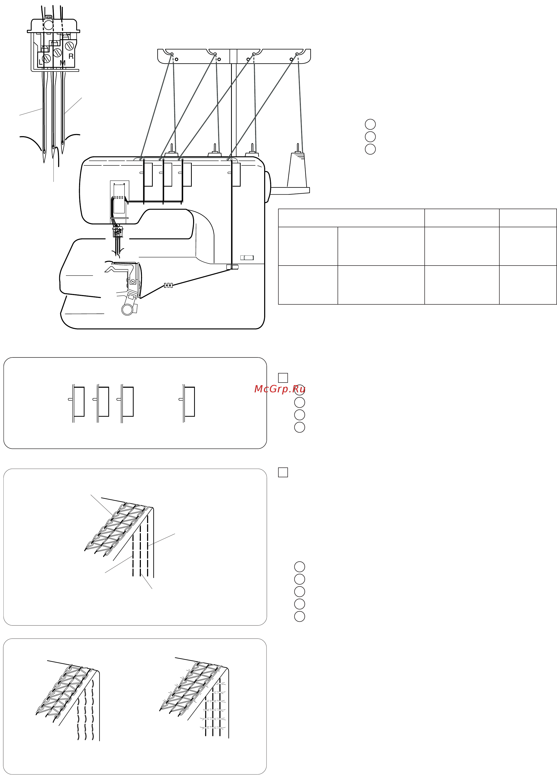 Janome Cover Pro II [16/26] Разновидности швов