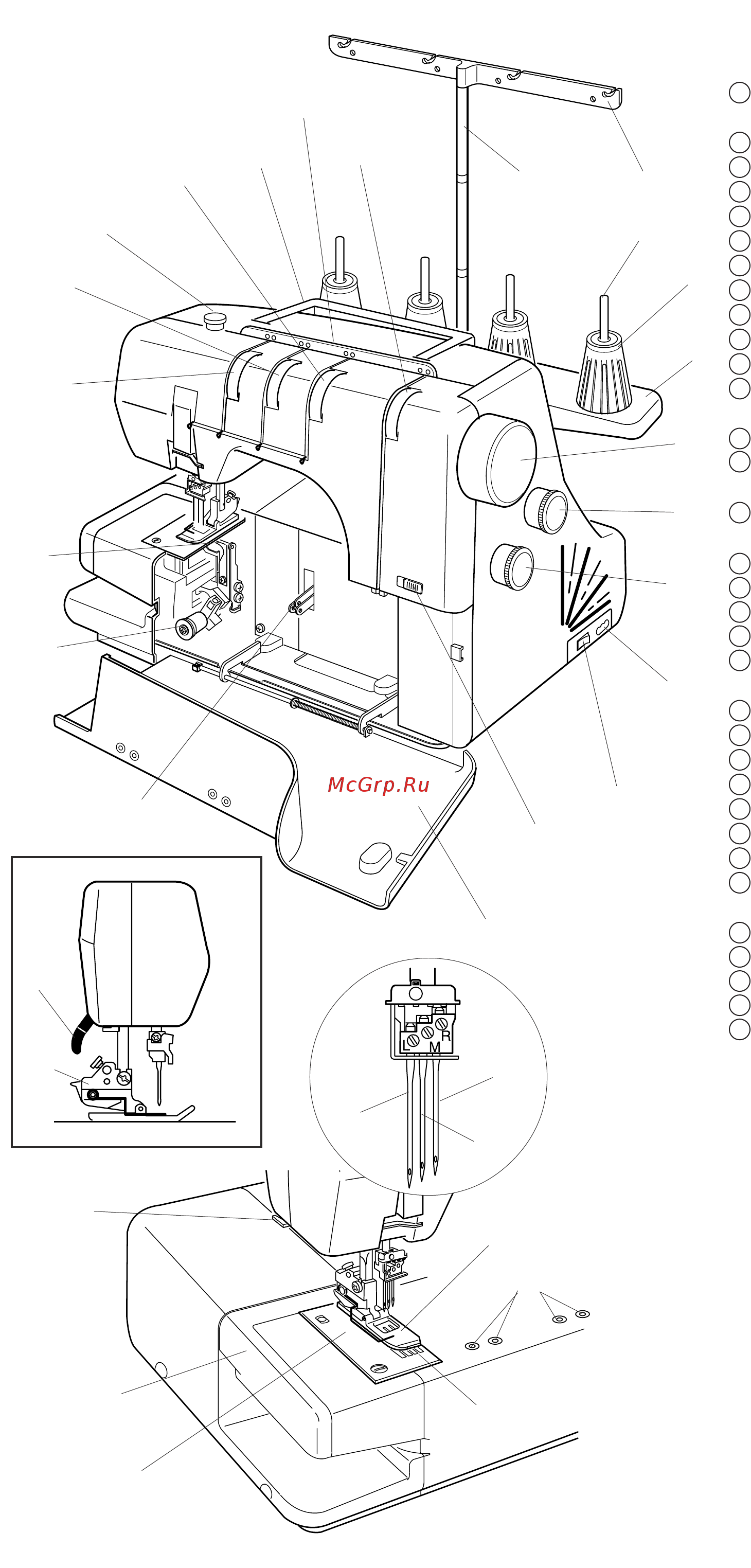 Janome Cover Pro II [3/26] Знакомство с машиной