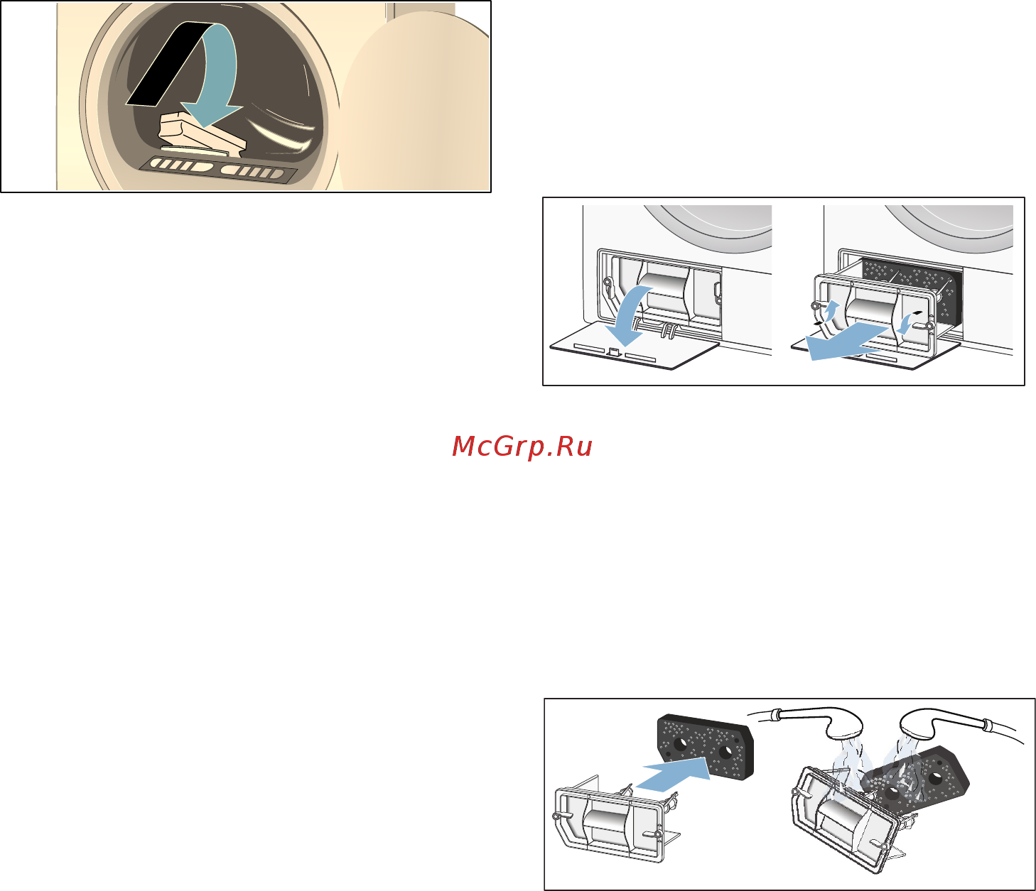 Bosch Serie|4 WTH83000OE [22/32] Очистка фильтра easyclean