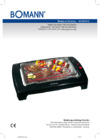 Bomann BQ 1240 N schwarz (612401) Инструкция по эксплуатации