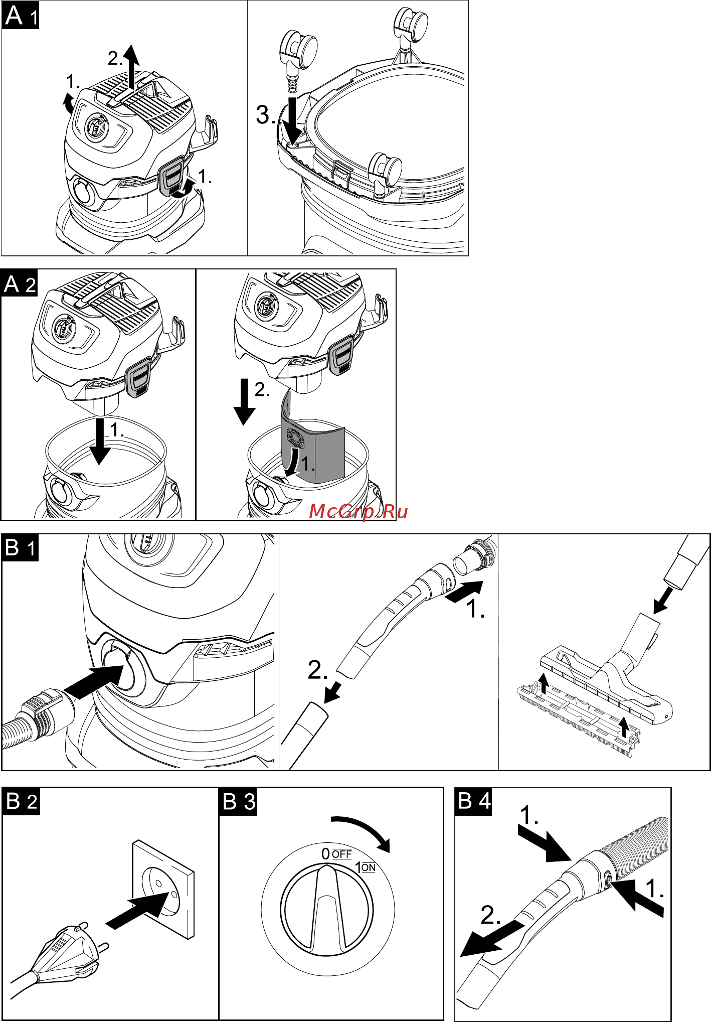 Karcher WD 4 Premium Car Инструкция по эксплуатации онлайн [3/11] 347577