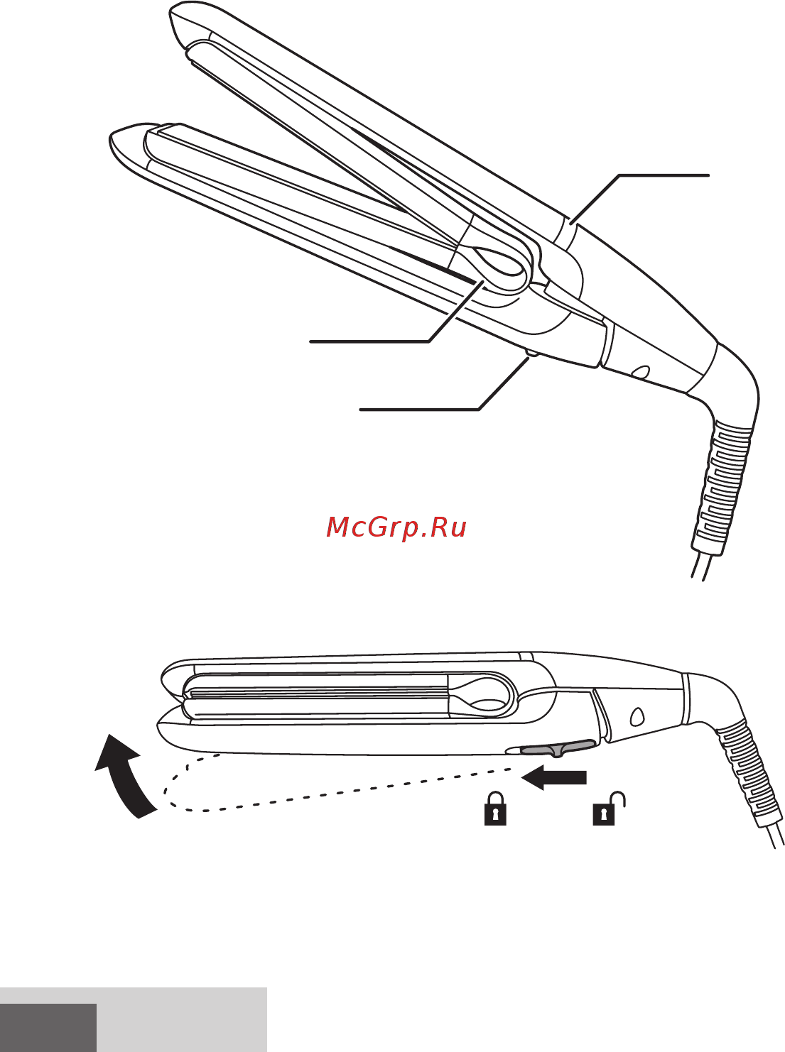 Remington S2412 Air Plates Mini Инструкция по эксплуатации онлайн [2/6] 347685