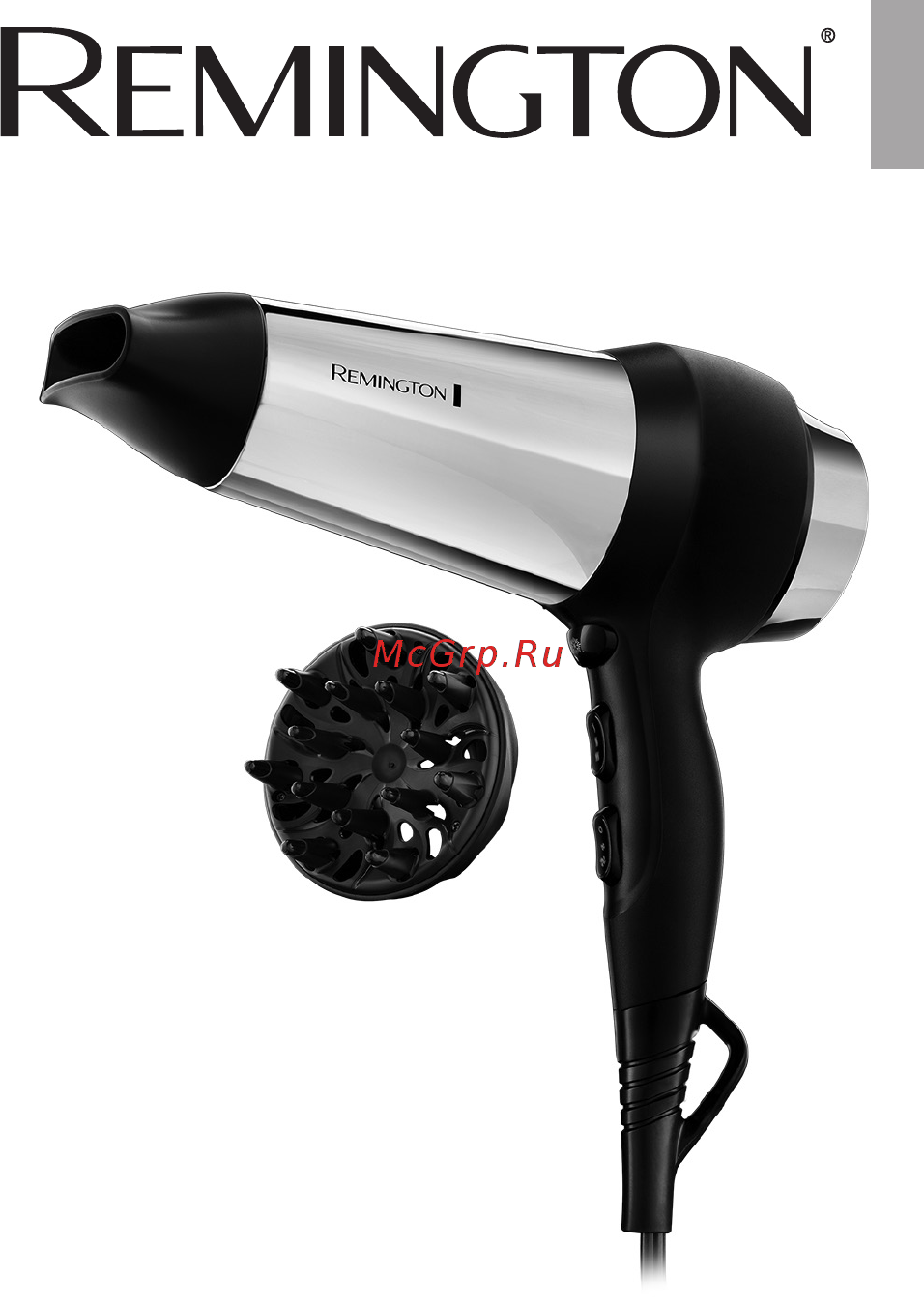 Remington D4200 Pro Air Ionic Инструкция по эксплуатации онлайн