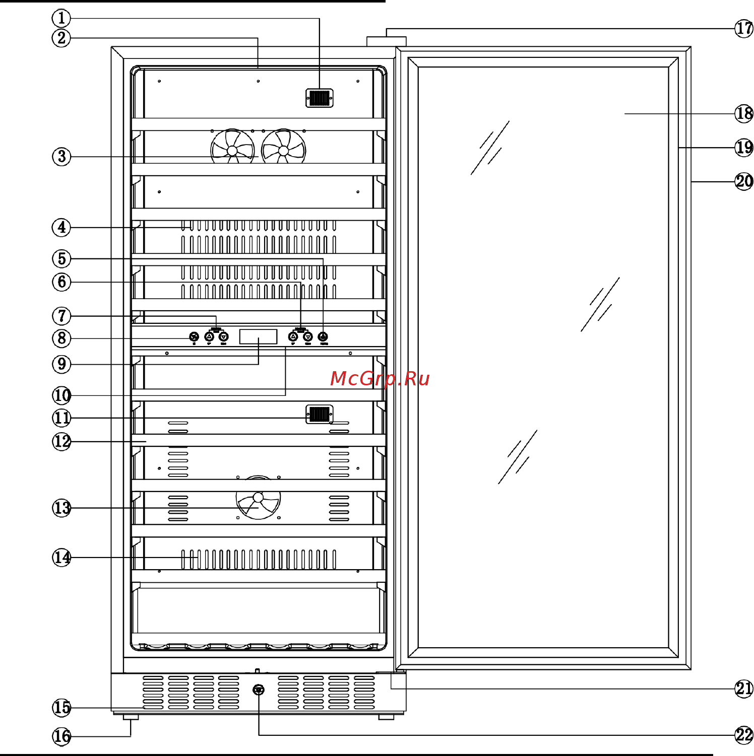 Vestfrost VFWC350Z2 [4/9] Ваш холодильник для вина