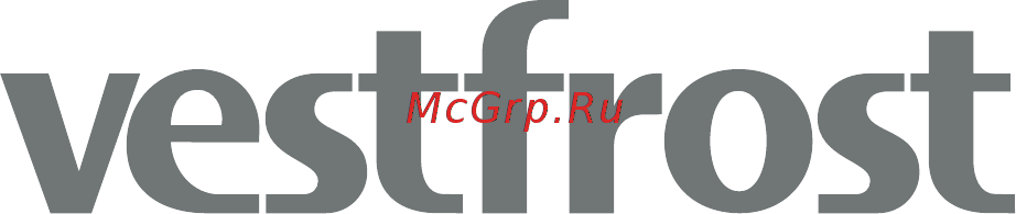 Vestfrost VF916B Инструкция по эксплуатации онлайн