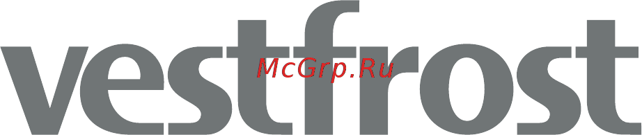 Vestfrost VF473EB Инструкция по эксплуатации онлайн