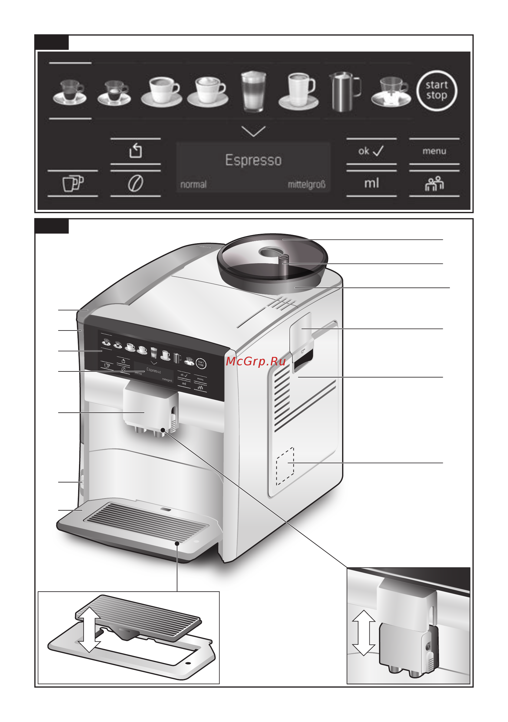 Siemens EQ.6 plus s300 (TE653318RW) Инструкция по эксплуатации онлайн [3/189] 347785