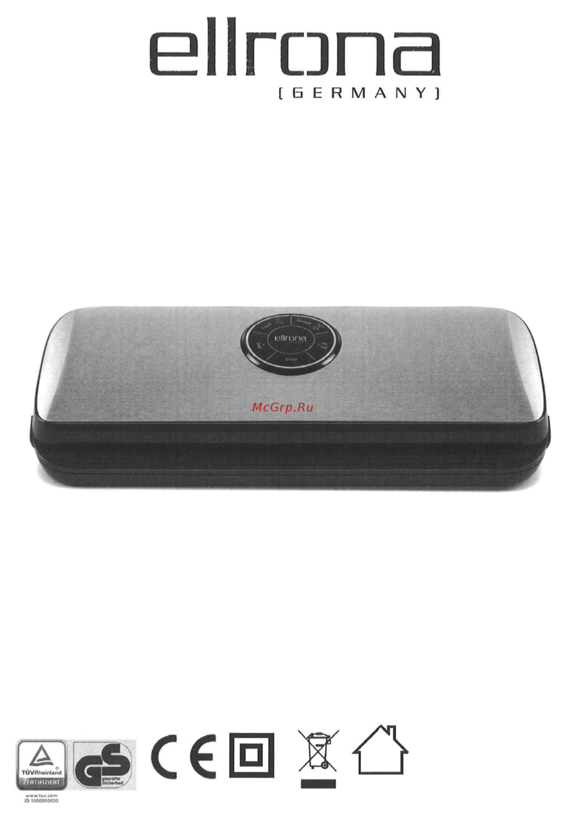 Ellrona VF 50 (61372) Инструкция по эксплуатации онлайн