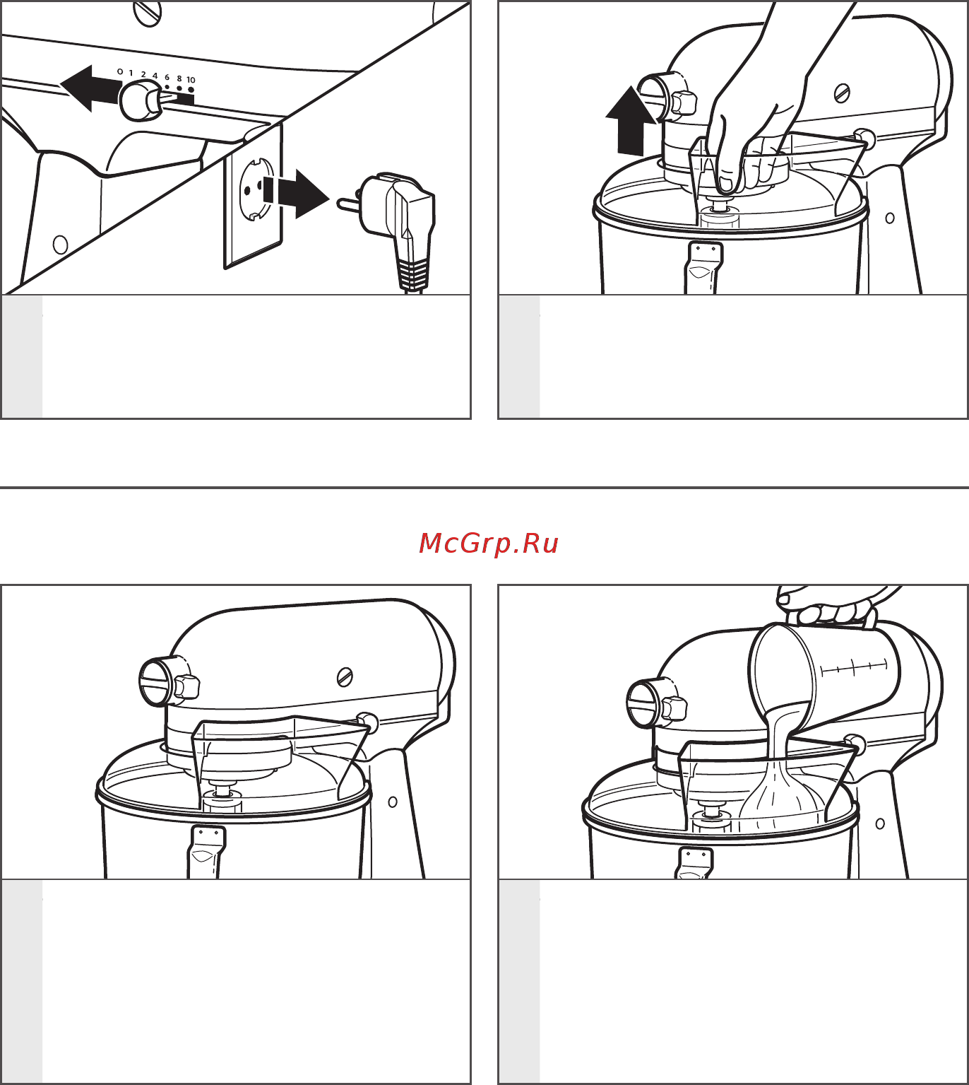 KitchenAid Artisan 5KSM175PSEAC [13/21] Использование настольного миксера