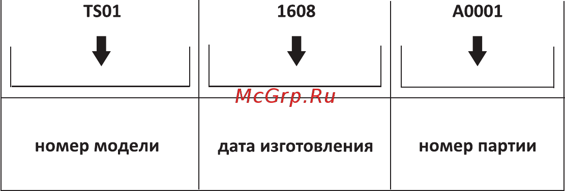 Shindo LIRA 50 W [2/17] Визуальная расшифровка серийного номера ts011608a0001