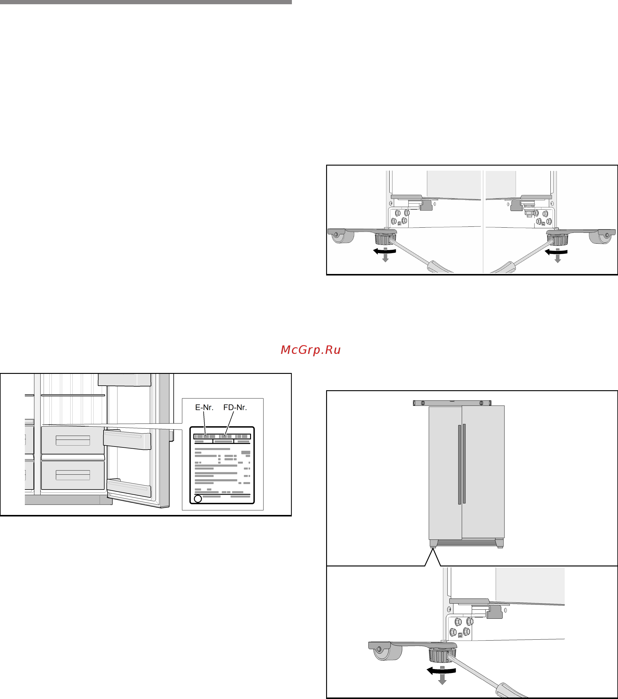 Bosch Serie | 4 KAN90VB20R [7/21] Подключение прибора