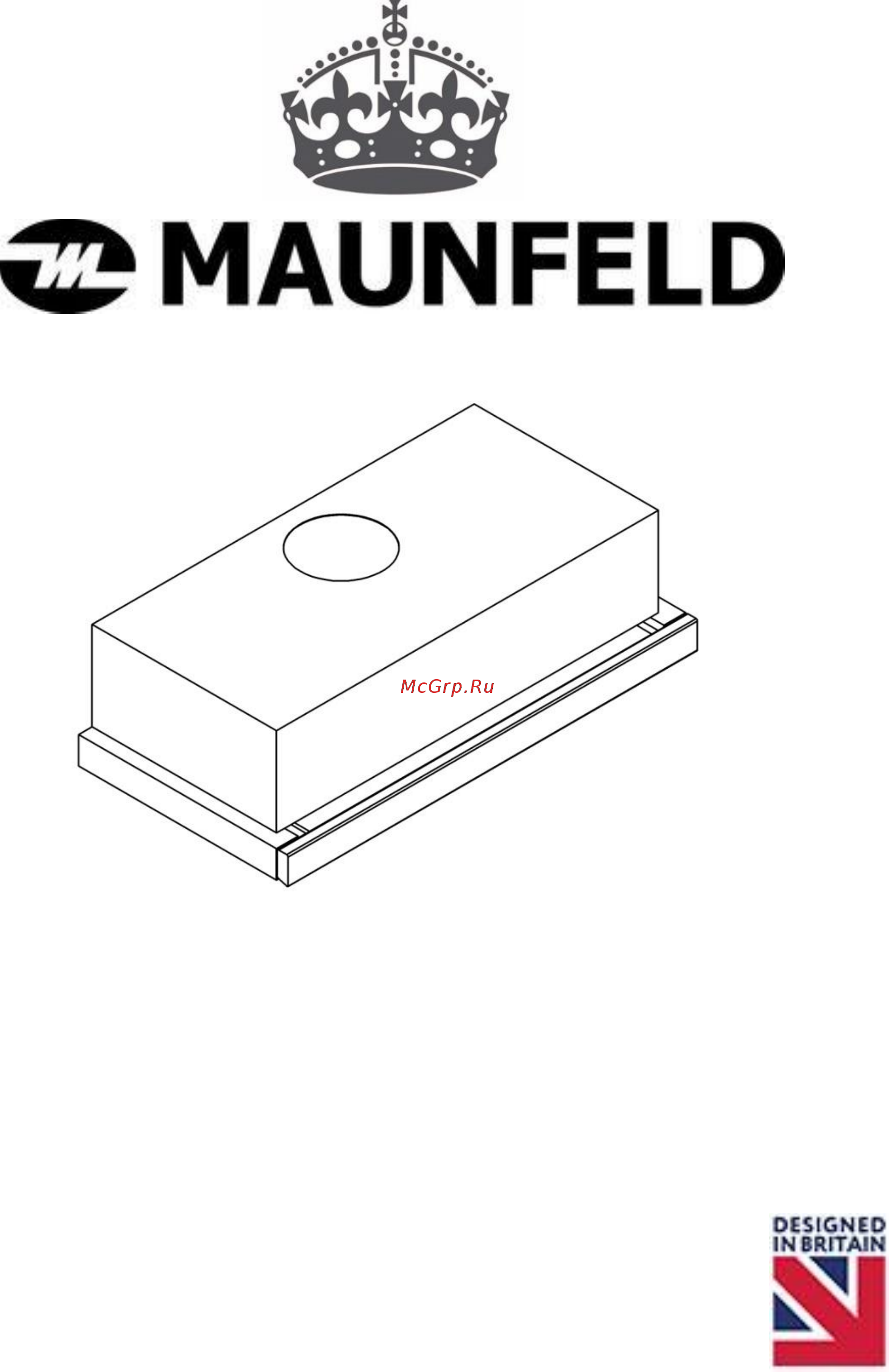 Maunfeld CROSBY PUSH 60 INOX Gl Инструкция по эксплуатации онлайн