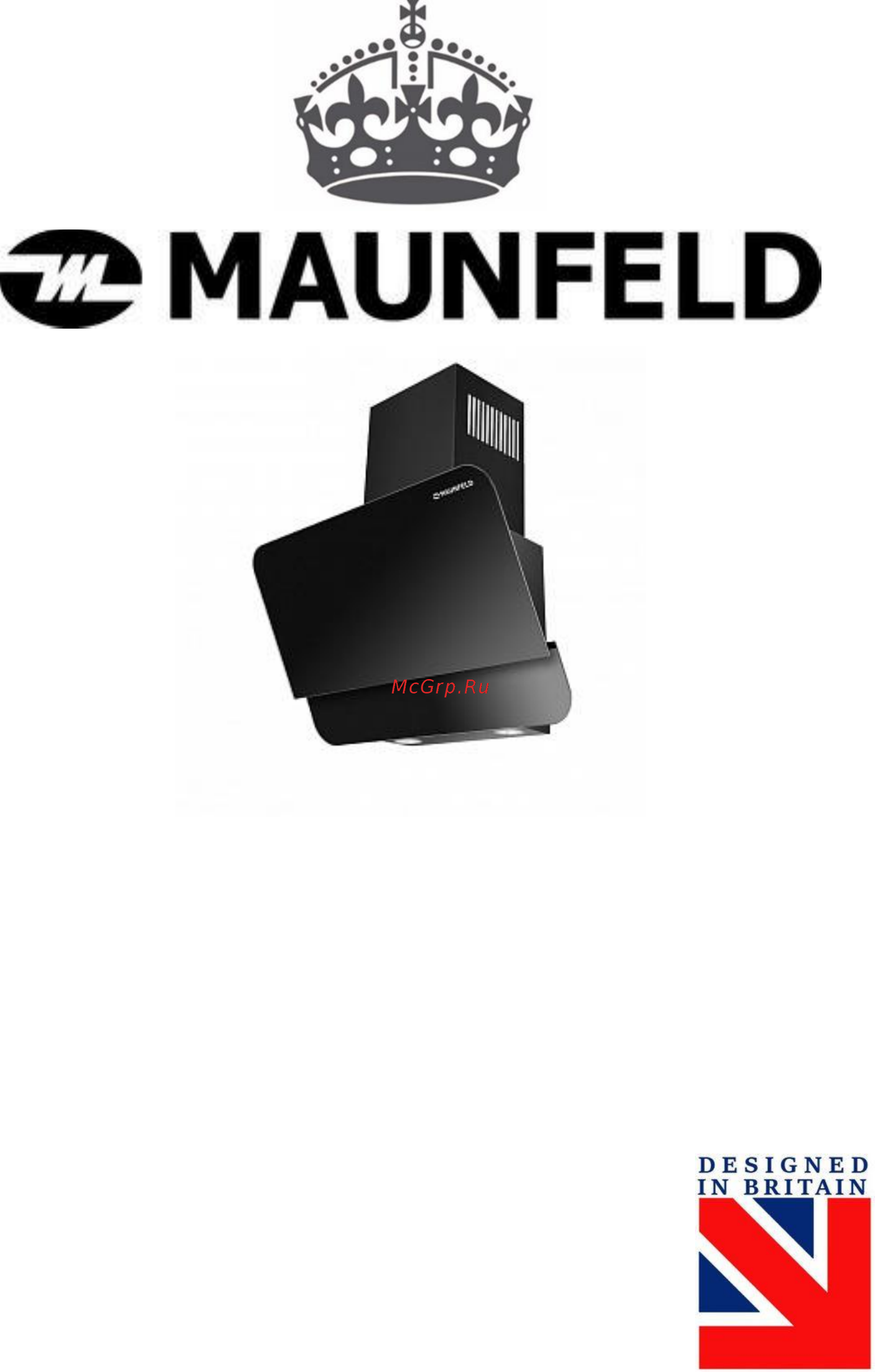 Maunfeld LONDON 60 WHITE GLASS W Инструкция по эксплуатации онлайн